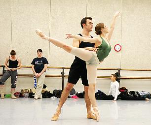 Fall 2008 Concert - Eric Sobbe and Nicolette Miller - in studio from ground level and in performance from the balcony.